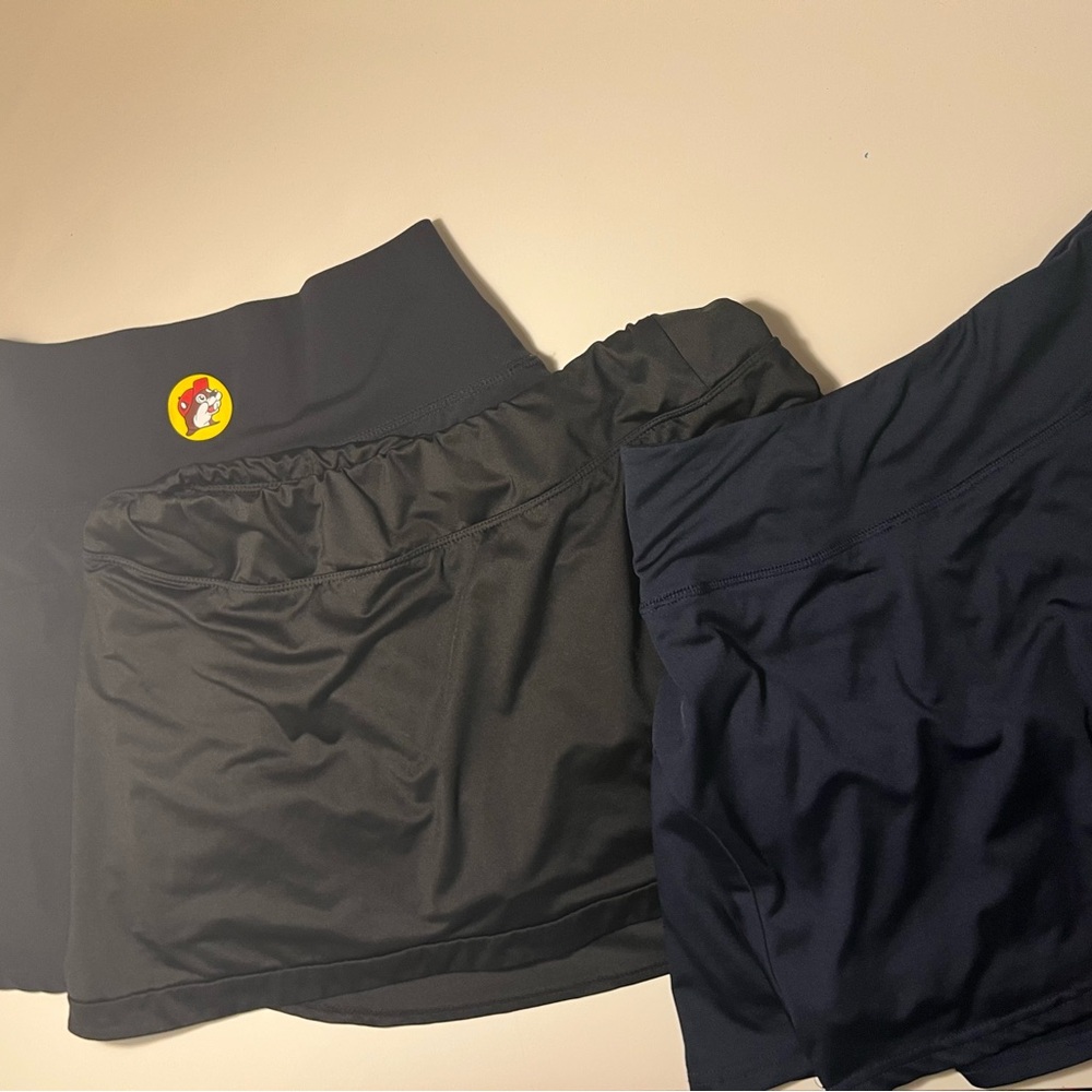Black and Navy Athletic Skorts All Sold Together S/M